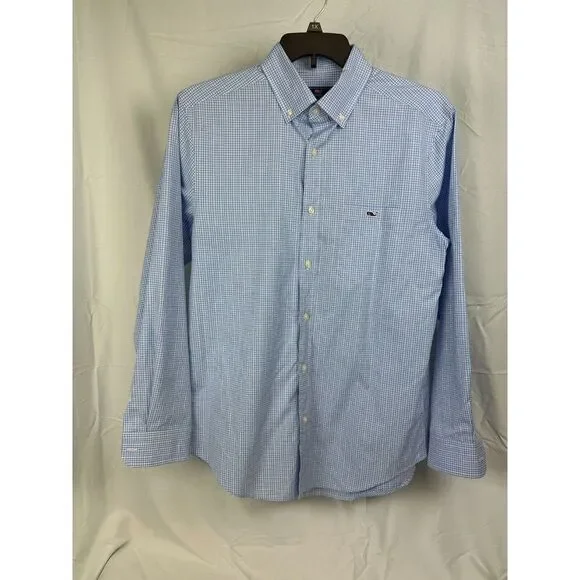 VINEYARD‎ VINES Classic Fit Tucker Shirt Size M Multicolor Plaid 100% Cotton - Picture 5 of 7